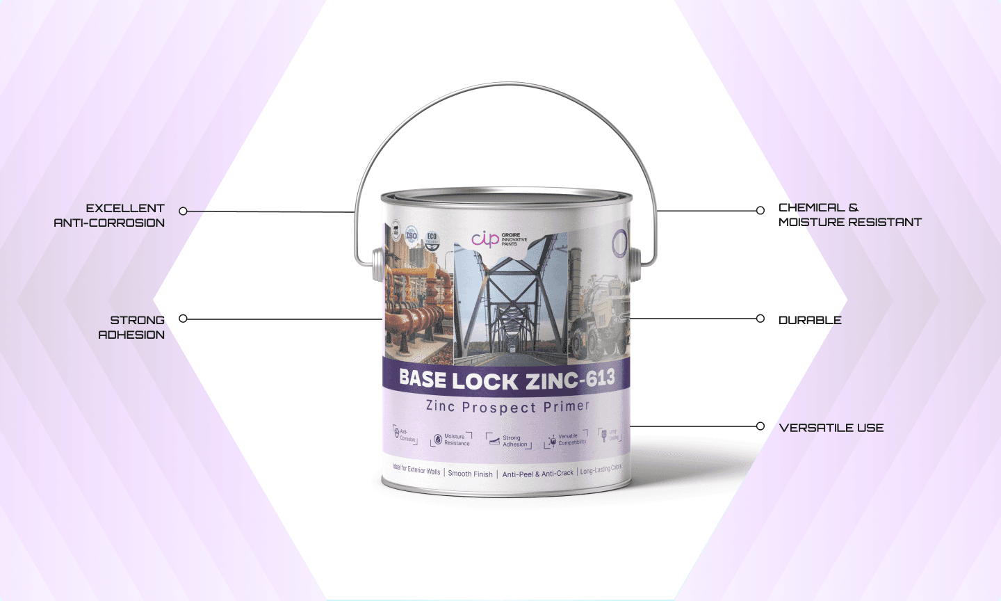 Base Lock ZINC-613 Product Image
