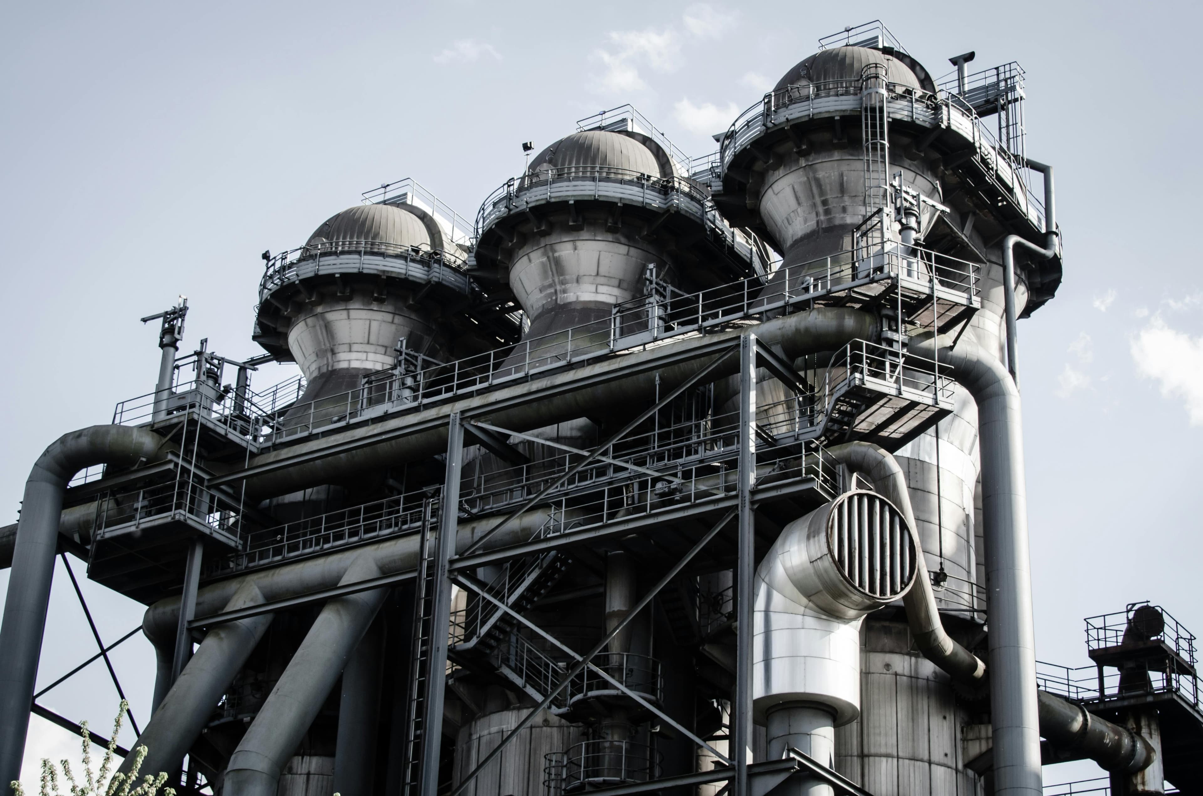 Manufacturing plants and heavy machinery