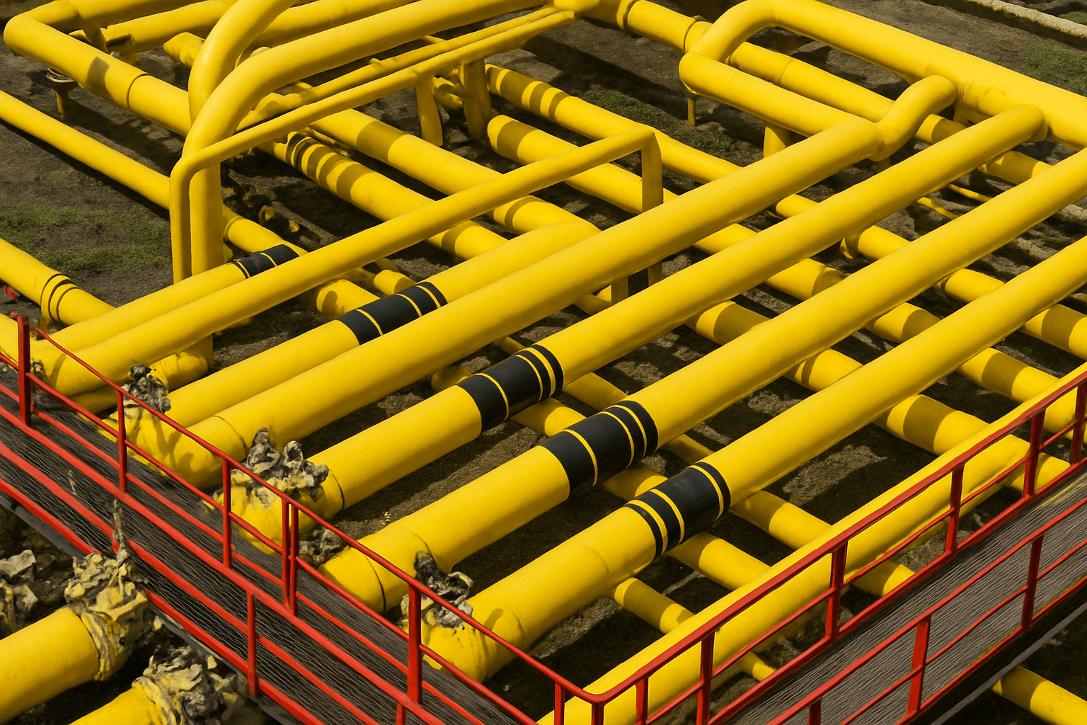 Structural steel for bridges and pipelines