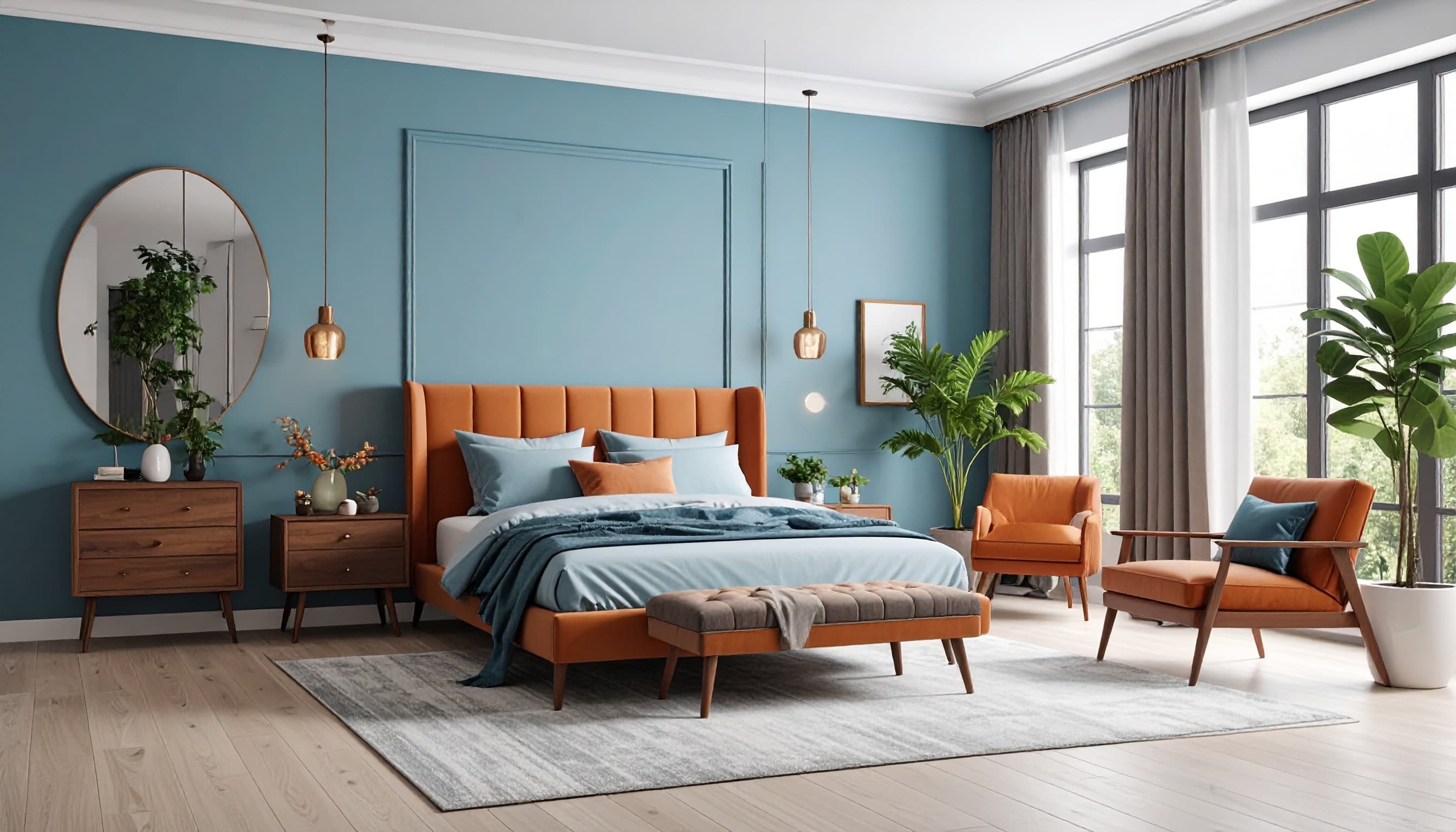 Living rooms and bedrooms