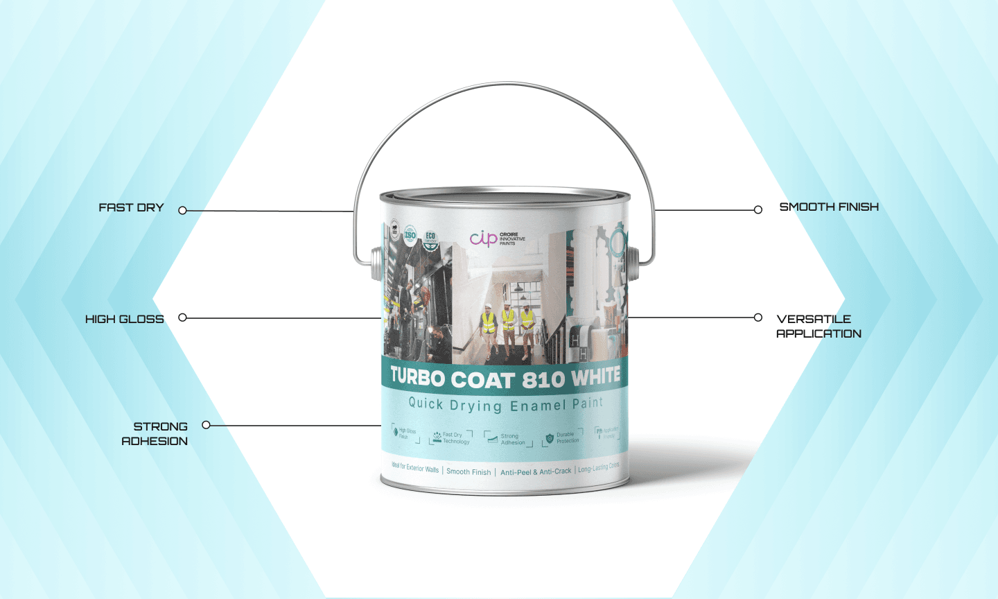Turbo Coat 810 White Image