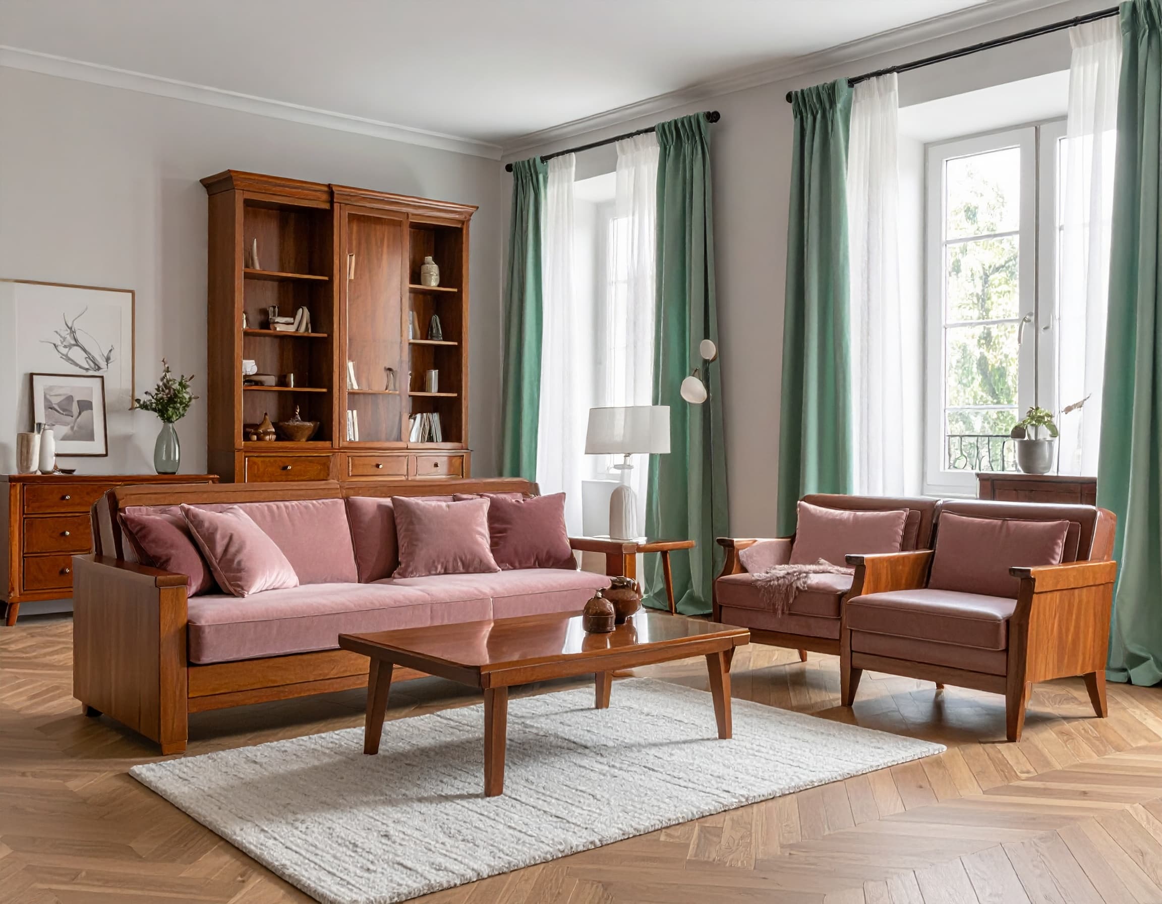 Homeowners enhancing wood furniture, trims, and doors